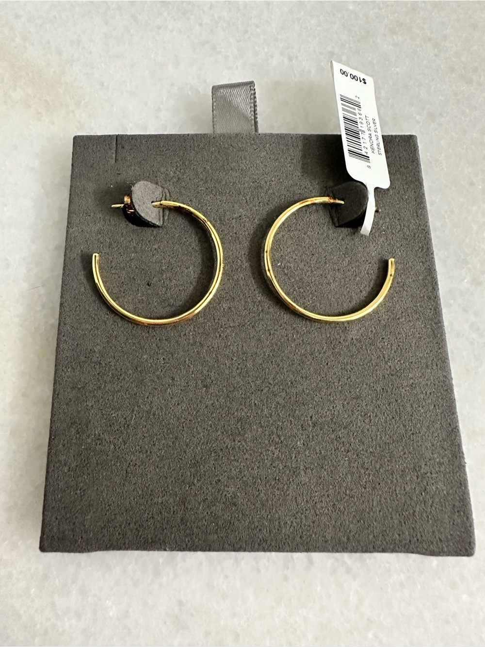 Kendra Scott Gold Open Hoop Earrings
